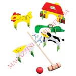 MINIGOLF ANIMALI IN LEGNO